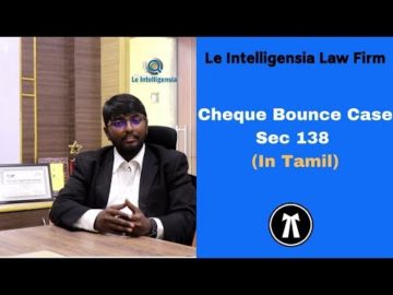 Cheque Bounce Case